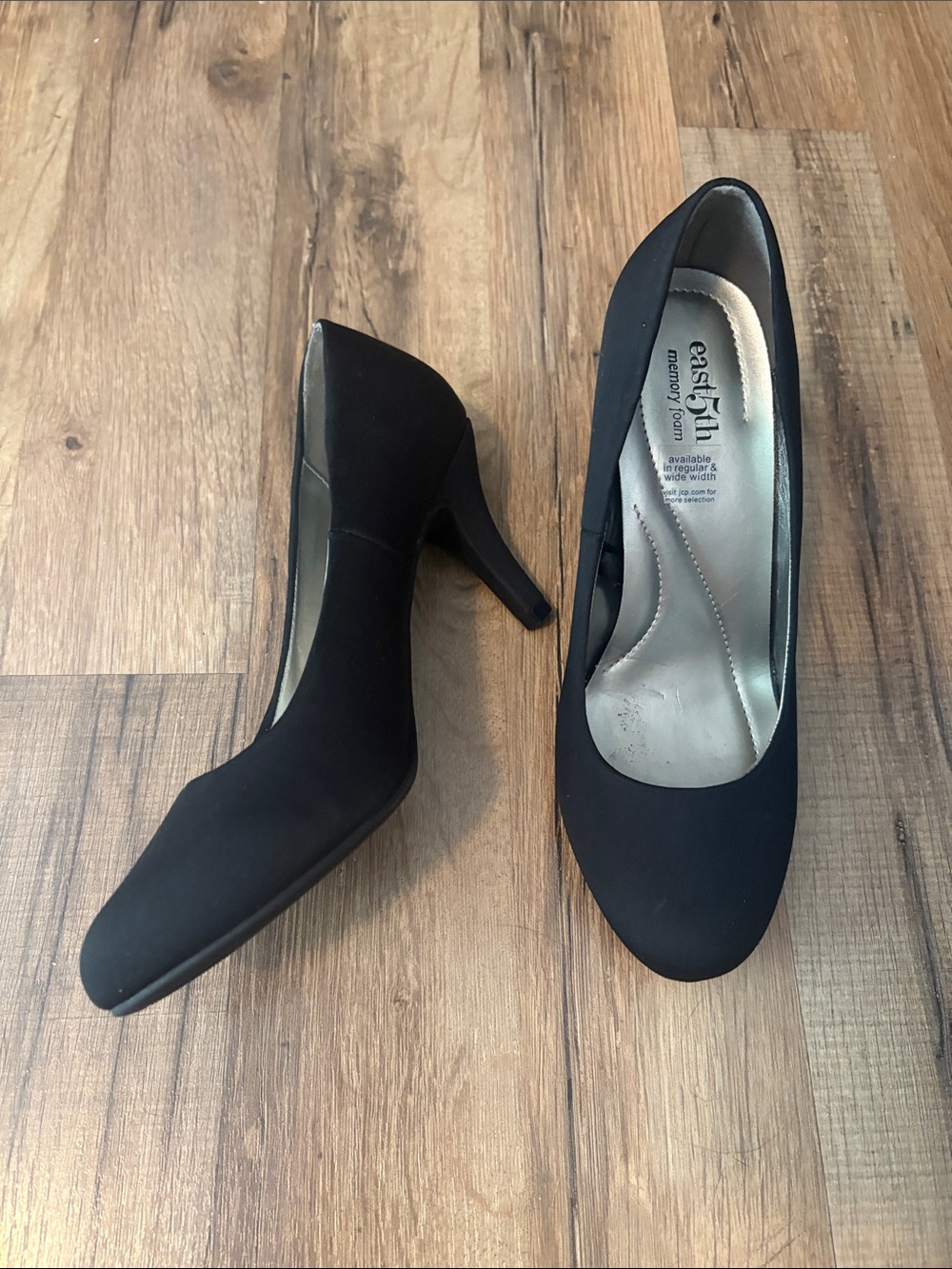 East 5th Memory Foam Black Women's Classic High Heel Pumps